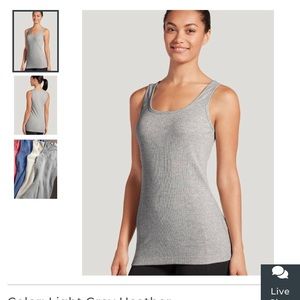 - - Jockey Rib Tank Top